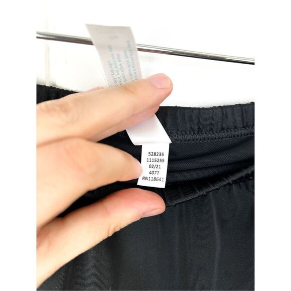 NWT Swim by CACIQUE Black Swim Skirt Size 28 built in briefs $53 - Picture 6 of 14